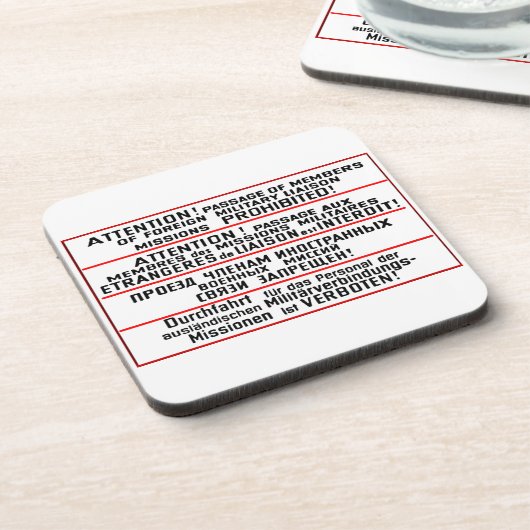 Missiengeborabilia Bier Onderzetter (Linkerzijde)