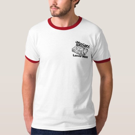 missies, Letland 2006 T-shirt (Voorkant)