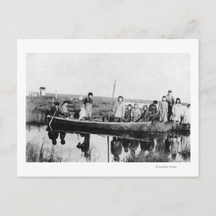 Missiestation Moravië in Kuskokwim Briefkaart