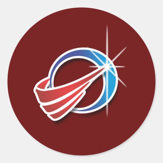 Missile Defense Agency Ronde Sticker (Voorkant)