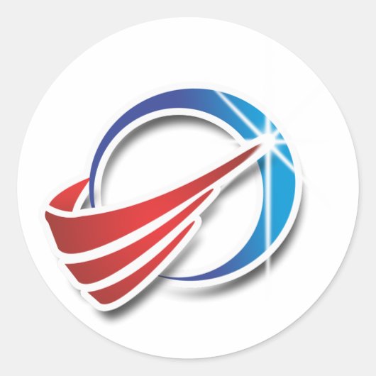 Missile Defense Agency Ronde Sticker (Voorkant)