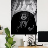 MISSILE SILO MURAL POSTER (Thuiskantoor)