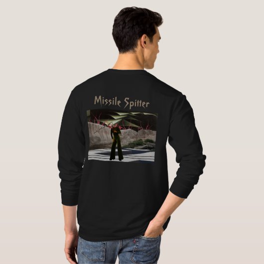 Missile Spitter T-shirt (Achterkant volledig)