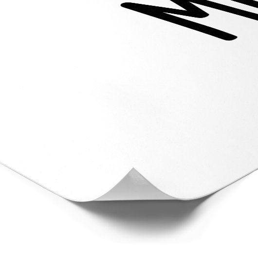 Missile Toe Cute Mistletoe Pun Poster (Hoek)