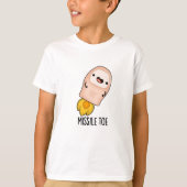 Missile Toe Funny Mistletoe Pun T-shirt (Voorkant)
