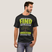 Missing Ancestor Ancestry Historian Genealogy Gene T-shirt (Voorkant volledig)