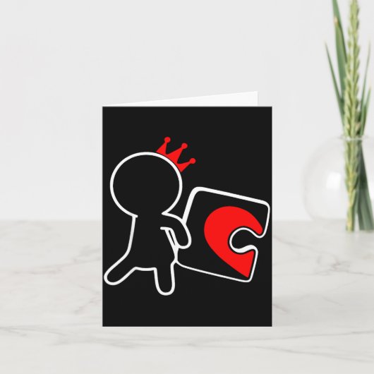 Missing Ece Heart Puzzle Couple Matching Valentine Kaart (Voorkant)