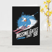 Missing Gates Since 98 Alpine Skiing  Kaart (Gele Bloem)