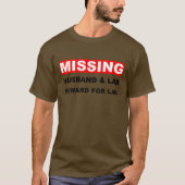Missing Husband Lab T-shirt (Voorkant)