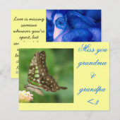 MISSING JE BRIEFKAART (Voorkant / Achterkant)