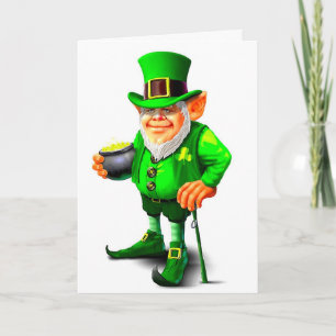MISSING JE OP ST. PATRICK DAGKaart Kaart