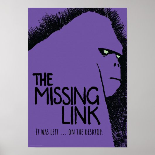 Missing Link -  horrorfilm poster (Voorkant)