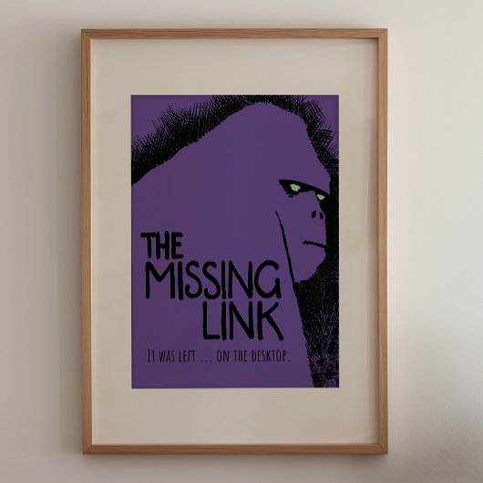 Missing Link -  horrorfilm poster