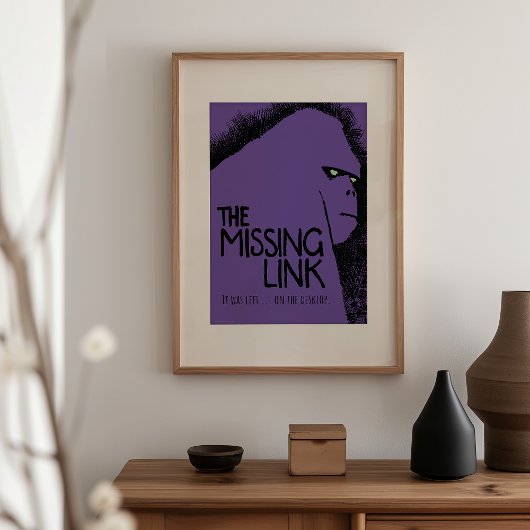 Missing Link -  horrorfilm poster