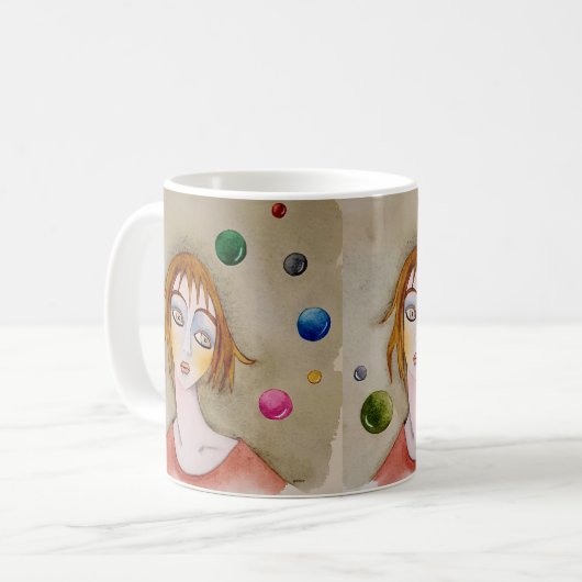 "Missing Pieces" Koffiemok (Voorkant links)