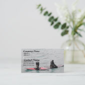 MIssing Wakeboarder Visitekaartje (Staand voorkant)