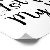 Missing you a lot from my heart poster (Hoek)