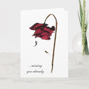 Missing you already kaart