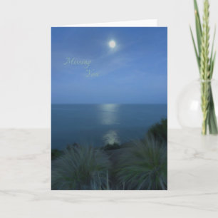 Missing You beroemd gemaakt door Moonlight Kaart