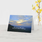 Missing You beroemd gemaakt door Vaderdag Mountain Kaart (Gele Bloem)