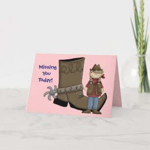 Missing You Boot & Cowgirl - Western Kaart