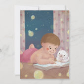 Missing You: Boy & Cat Illustratie Kaart (Voorkant)