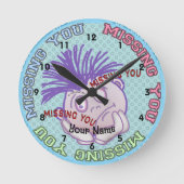 Missing You Face  Ronde Klok (Voorkant)