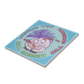 Missing You Face tile Tegeltje (Zijkant)