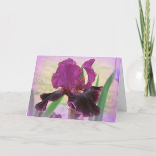 Missing you Floral Card Kaart