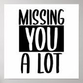 Missing you poster (Voorkant)