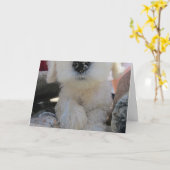 Missing You, Romantisch Aangepaste Schattigee Gold Kaart (Gele Bloem)