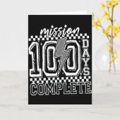 Mission 100 Days Complete Classroom Countdown Kaart (Gele Bloem)