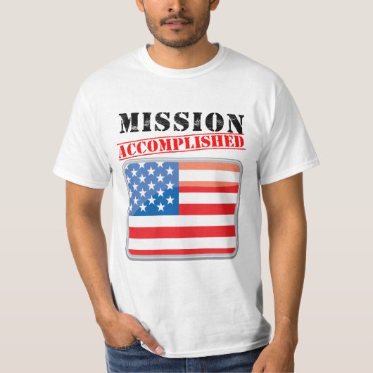 Mission AcCompleted Verenigde Staten T-shirt (Voorkant)