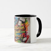 Mission Afstuderen Complete Splash Mok (Voorkant rechts)