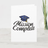 Mission afstuderen voltooid kaart (Voorkant)