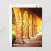 Mission Arches San Juan Capistrano Briefkaart (Voorkant / Achterkant)