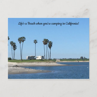 Mission Bay Beach, Californië Briefkaart