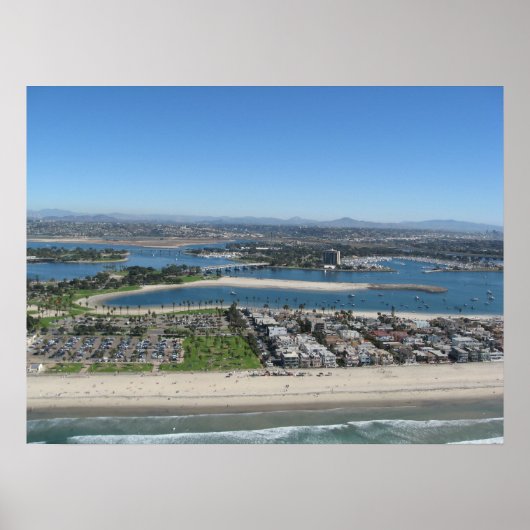 Mission Bay, Californië Poster (Voorkant)