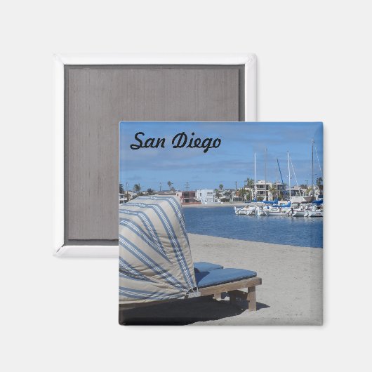 Mission Bay - San Diego Magneet (Voorkant / Achterkant)