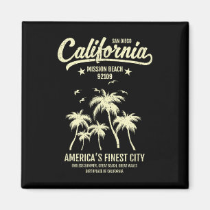 Mission Beach CA 92109 Zomervakantie San Diego C Magneet