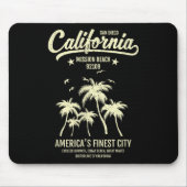 Mission Beach CA 92109 Zomervakantie San Diego C Muismat (Voorkant)