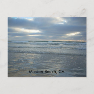 Mission Beach, CA Briefkaart