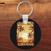 Mission Beach California Sleutelhanger (Voorkant)