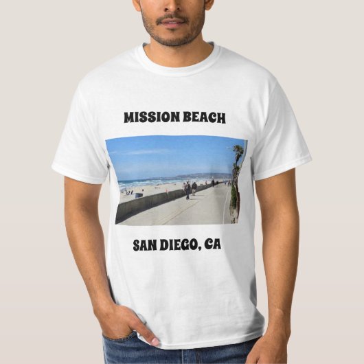 Mission Beach T-Shirt (Voorkant)