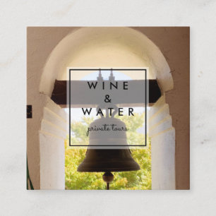 Mission Bells California Photo Travel Tourism Vierkante Visitekaartje