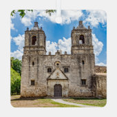 Mission Concepcion, Square Metal Ornament (Achterkant)