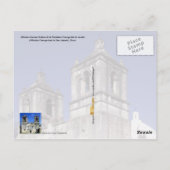 Mission Concepcition in San Antonio, Texas Briefkaart (Achterkant)