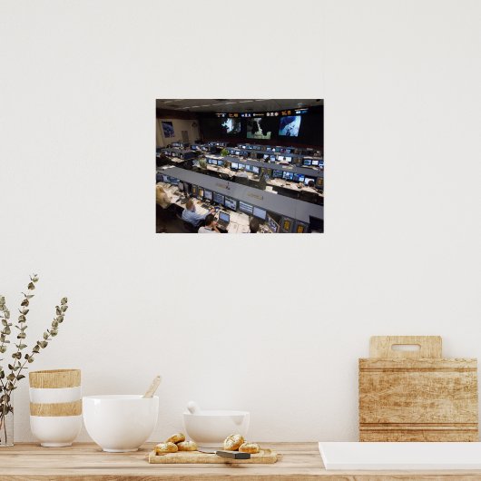 Mission Control Center Poster (Keuken)