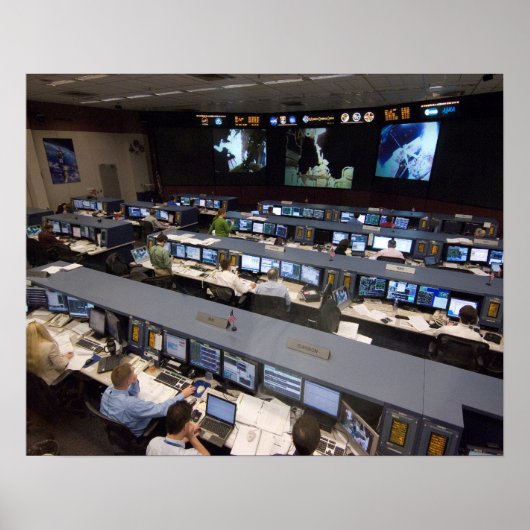 Mission Control Center Poster (Voorkant)