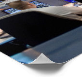 Mission Control Center Poster (Hoek)